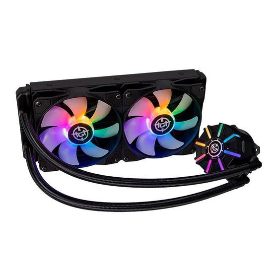 Water Cooler TGT Spartel 240, Rainbow, 240mm, TGT-SPL240-BL01 Menor preço em Water Cooler TGT Spartel 240, Rainbow, 240mm, TGT-SPL240-BL01