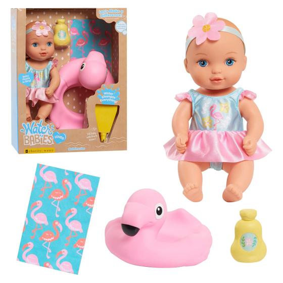 Imagem de Waterbabies Doll Bathtime Fun Flamingo com acessórios