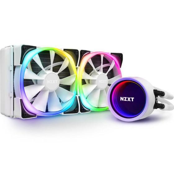 Imagem de Watercooler NZXT Kraken X53 ARGB 240mm - Branco