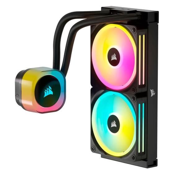 Imagem de WaterCooler Processador Corsair iCUE Link H100i RGB AIO 240M