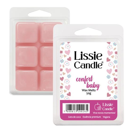 Imagem de Wax Melts Confort Baby 50g - Tablete Aromático - Lissie Candle