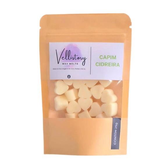 Imagem de Wax melts / pastilhas aromáticas capim cidreira 25g