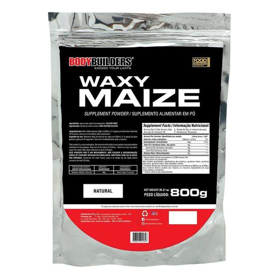 Imagem de Waxy Maize 800G Natural - Bodybuilders