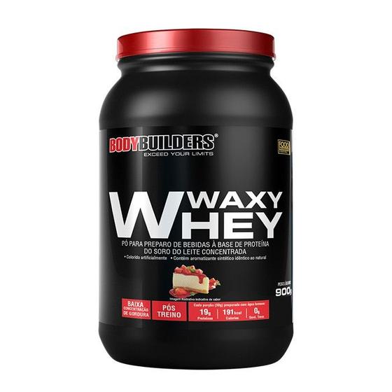 Imagem de Waxy whey Bodybuilders 900g sabor morango