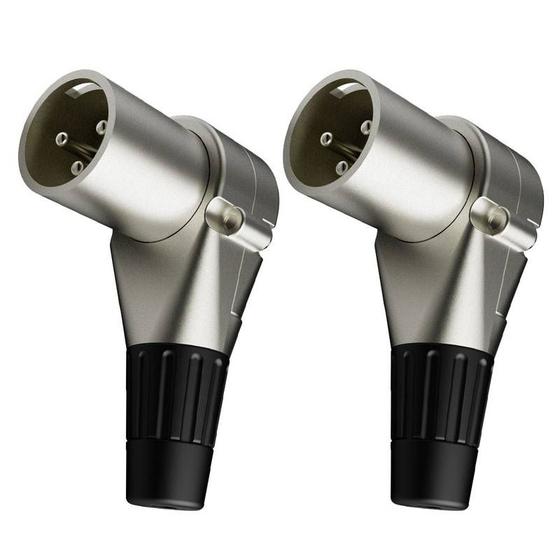 Imagem de Wc 185 Conector Xlr Macho Linha 90 Graus Wireconex 02 Unidades