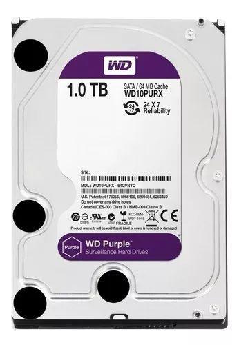 WD Purple Surveillance HDD 1TB HD Interno 3.5'' SATA 3 WD10PURX. Menor preço em WD Purple Surveillance HDD 1TB HD Interno 3.5'' SATA 3 WD10PURX.
