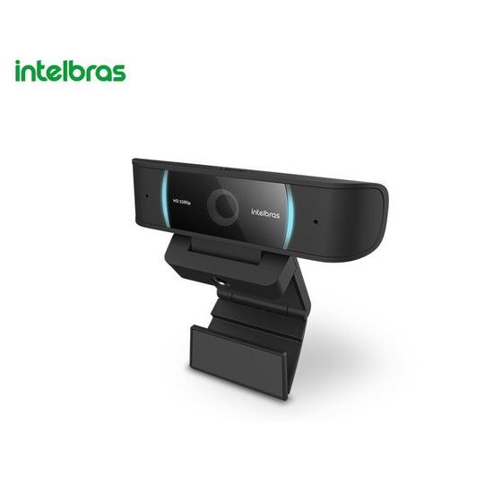 Imagem de Web Cam Intelbras Usb Full Hd 1080P Com Microfone Cam-1080P