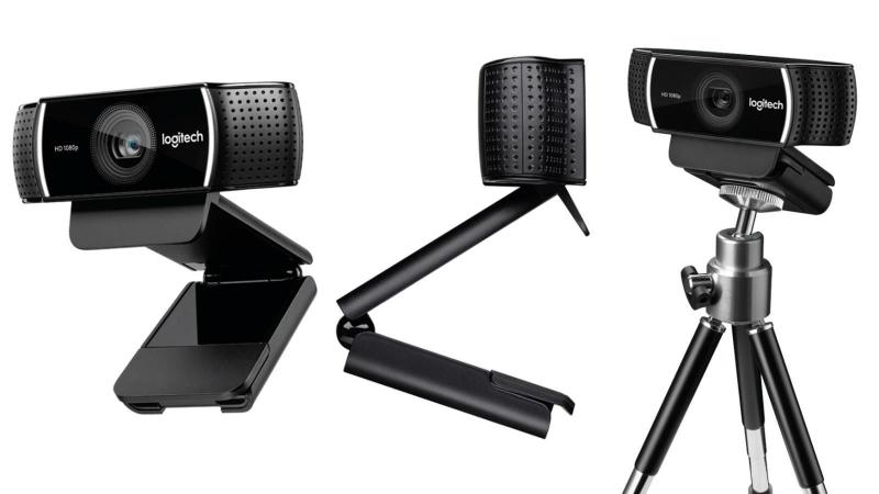 Imagem de Web Cam Logitech C922 Pro com Tripé