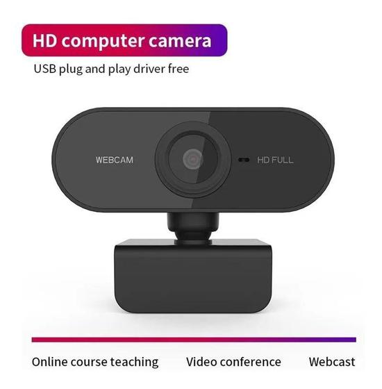 Imagem de Webcam 1080p Full Hd Câmera Computador Microfone Notebook - Store 7D