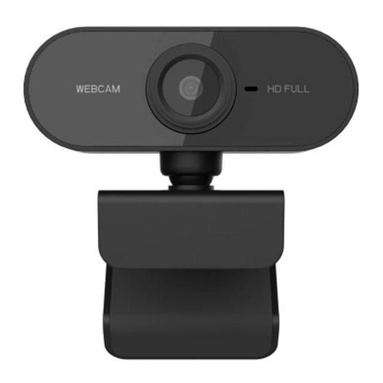 Imagem de Webcam Bluecase Preto 1080P Usb Microfone Bweb1080P-02