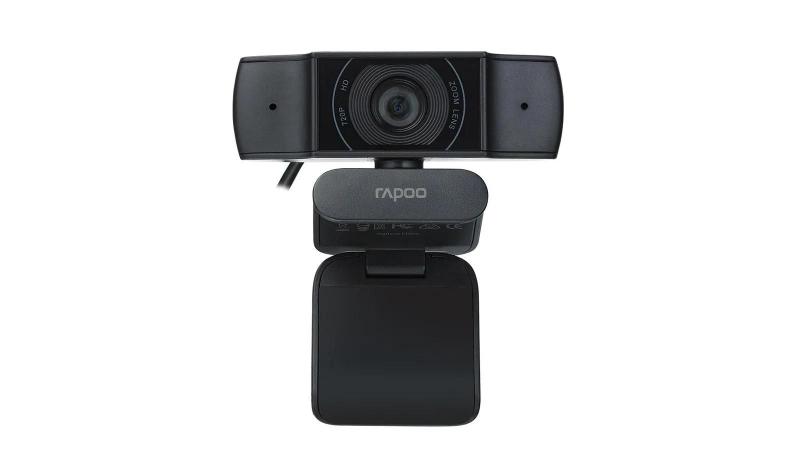 Imagem de Webcam C200 Rapoo 720P Rotacao 360 USB Preto