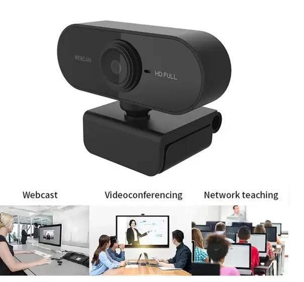 Imagem de Webcam Full Hd 1080p câmera para notebook computador 1080 hd videoconferência trabalho e jogos