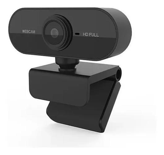 Imagem de Webcam Full Hd 1080P Microfone Mini Camera Computador 360