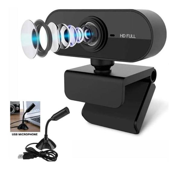 Imagem de Webcam Full HD 1080p  Microfones Integrados  Privacidade