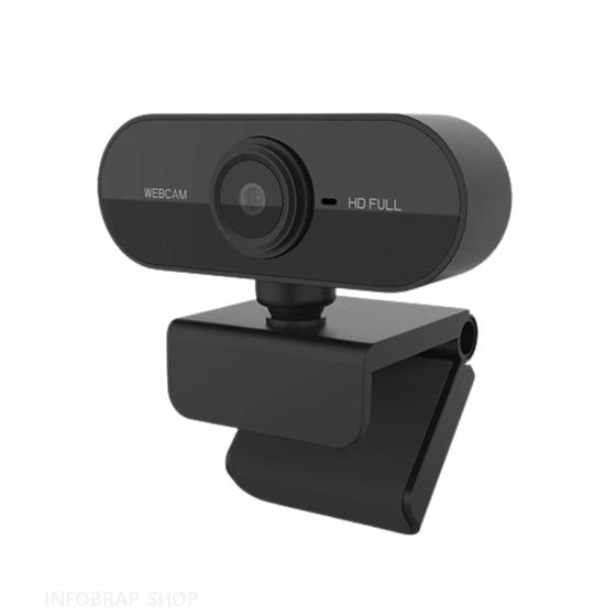 Imagem de Webcam Full HD 1920x1080P conexão USB Útil para Transmissões Ao Vivo, Aulas e Reuniões Online