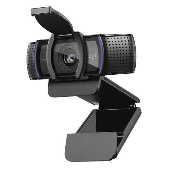 Imagem de Webcam Full HD Logitech C920s com Microfone Embutido, Proteção de Privacidade, Widescreen 1080p, Compatível Logitech Capture - 960-001257