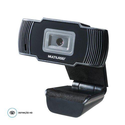 Imagem de Webcam hd 720p 30fps sensor cmos microfone conexão usb preto