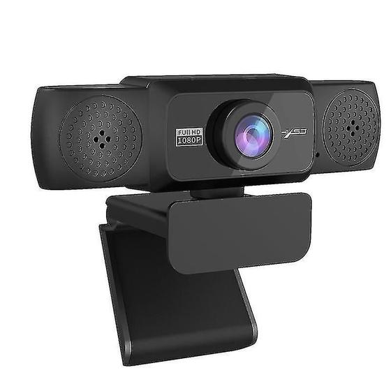 Imagem de Webcam HXSJ S5 1080p com Microfone - Foco Automático e Ajustável