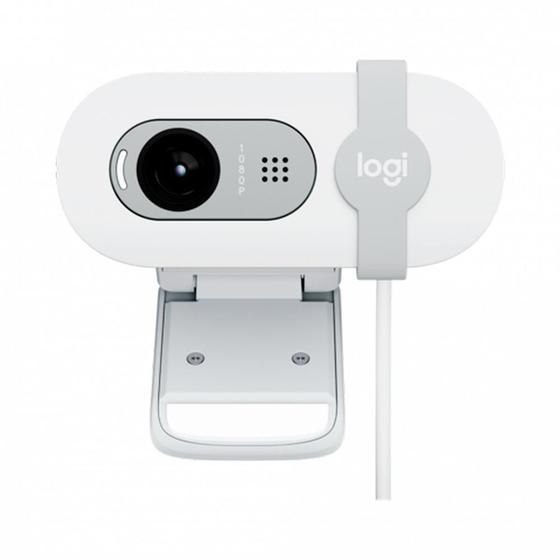 Imagem de Webcam Logitech Brio 100 Full HD Branco - 960-001615