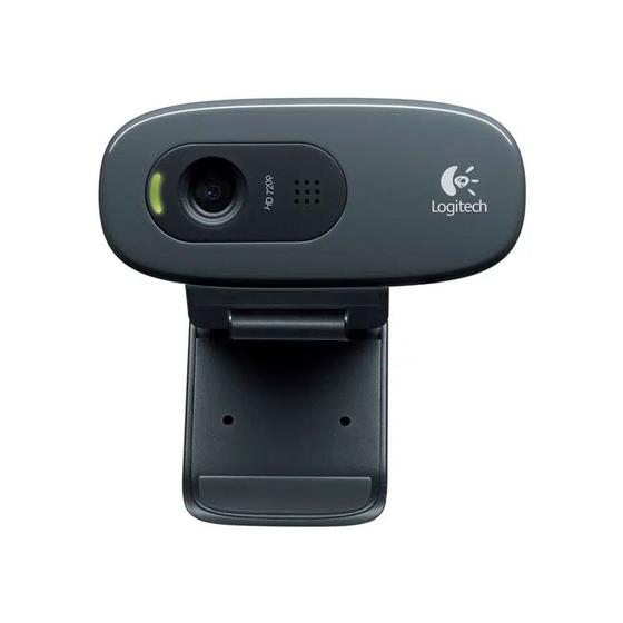 Webcam Logitech C270 HD 720p USB com Microfone Embutido e Foco Fixo Menor preço em Webcam Logitech C270 HD 720p USB com Microfone Embutido e Foco Fixo