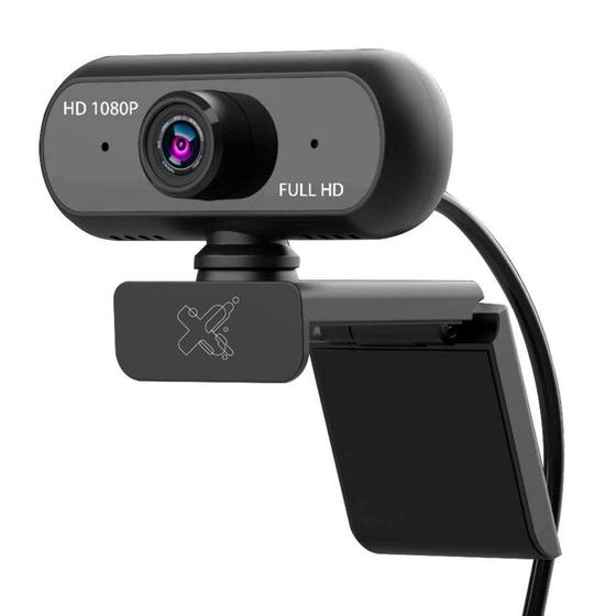 Imagem de Webcam Maxprint X-Vision HD, 1080p, 30 FPS, Microfone Embutido - 60000058