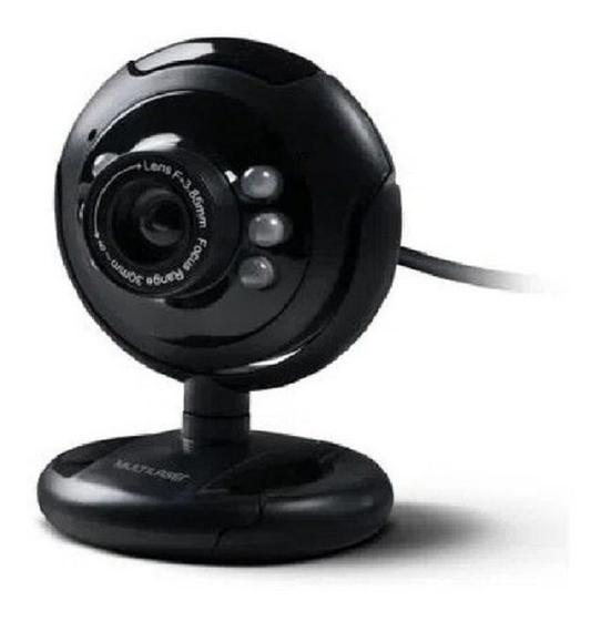 Imagem de Webcam nightvision 16mp microfone usb preto wc045