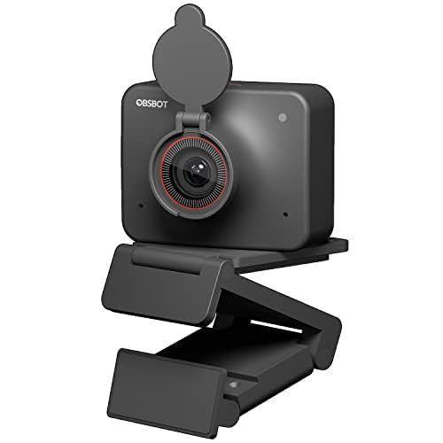 Imagem de Webcam OBSBOT 4K com IA - Foco Automático e Microfone