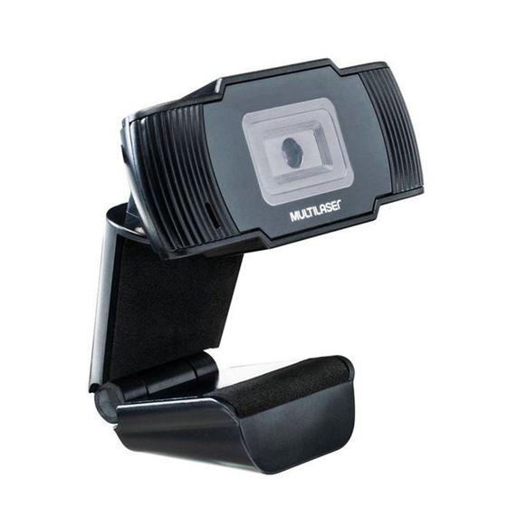 Imagem de Webcam Office HD 720p Multilaser AC339 USB Preta