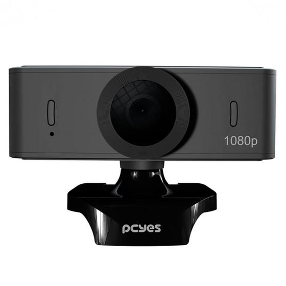 Imagem de Webcam Raza Pcyes FHD-02, 1080p, 30 FPS, USB, Preto - SKU35463