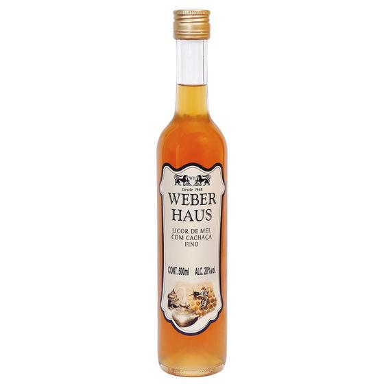 Imagem de Weber Haus Licor De Mel Com Cachaça Fino 500Ml