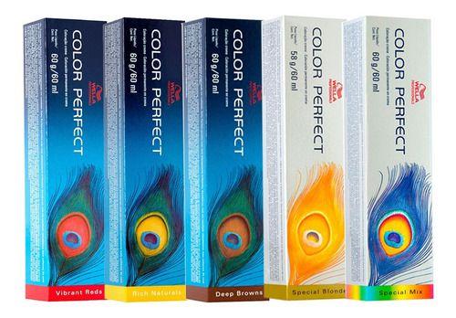 Imagem de Wella Color Perfect Kit 6 Unidades 60grs Cada Escolha A Cor