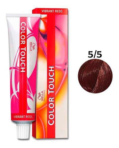 Imagem de Wella Color Touch 5-5 Tonalizante Castanho Claro Acaju 60g