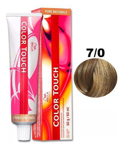 Imagem de Wella Color Touch 7-0 Tonalizante Louro Médio 60g