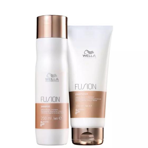 Imagem de Wella Fusion Shampoo 250ml e Condicionador 200ml