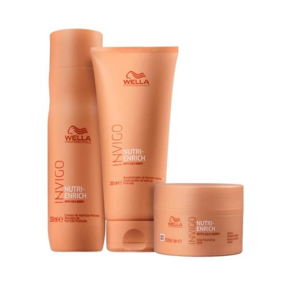 Imagem de Wella Nutri-Enrich Sh 250ml + Cond 200ml + Masc 150ml