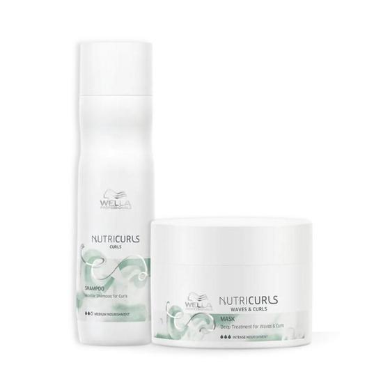 Imagem de Wella Nutricurls Sh 250ml + Masc 150ml