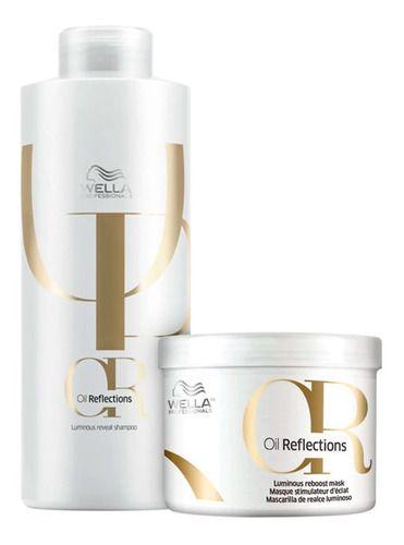 Imagem de Wella Oil Reflections Kit Shampoo 1 Litro + Máscara 500g
