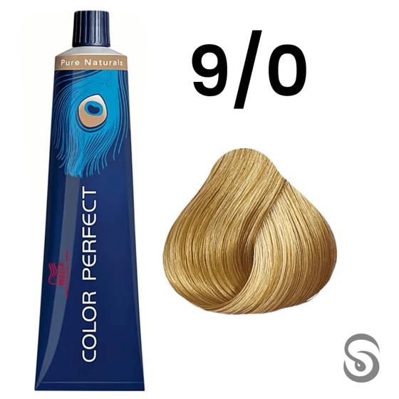 Imagem de Wella Perfect Color 9/0 60ML Louro Ultraclaro Pure Naturals 60ml