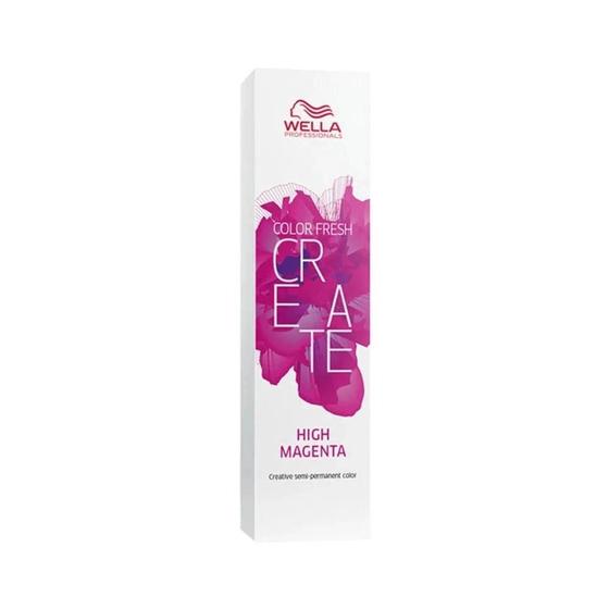 Imagem de Wella professionals color fresh create high magenta - coloração temporária 60ml
