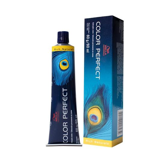Imagem de Wella Professionals Color Perfect Rich Naturals 6/3 Louro Escuro Dourado - Coloracao 60ml