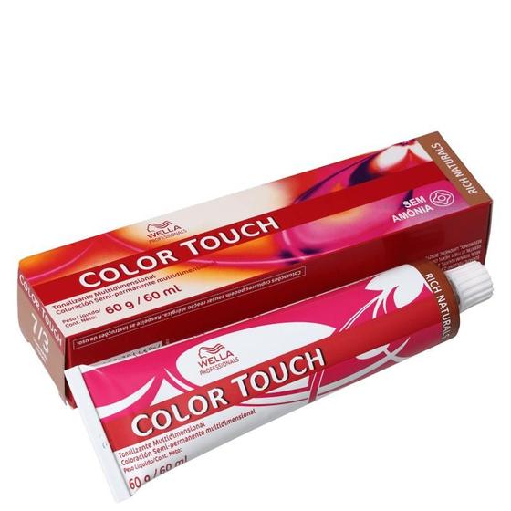 Imagem de Wella Professionals Color Touch 7/3 Louro Médio Dourado - Tonalizante 60g