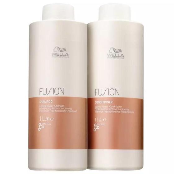 Imagem de Wella Professionals Fusion Kit Duo Shp 1000Ml E Cond 1000Ml