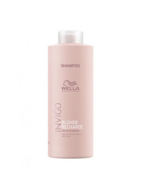 Imagem de Wella Professionals Invigo Blonde Recharge - Shampoo Desamarelador 1000ml