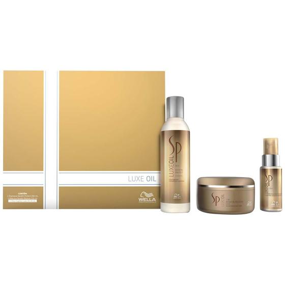 Imagem de Wella Professionals Luxe Oil Kit  Shampoo + Máscara + Óleo