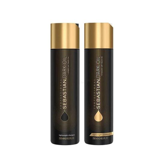 Imagem de Wella Sebastian Dark Oil Kit Shampoo + Condicionador 250Ml