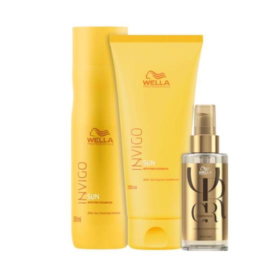 Imagem de Wella Sun Sh 250ml + Cond 200ml + Oleo 100ml