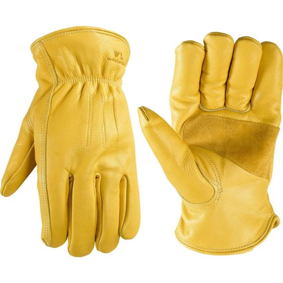 Imagem de Wells Lamont Men's Winter Work Gloves,   resistentes à punção e abrasão Thinsulate de 100 gramas, Couro Cowhide, couro forrado de lã  XX-Grande (1108XX)
