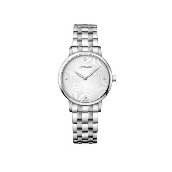 Imagem de Wenger Women's 'Classic' Swiss Quartz Casu em aço inoxidável