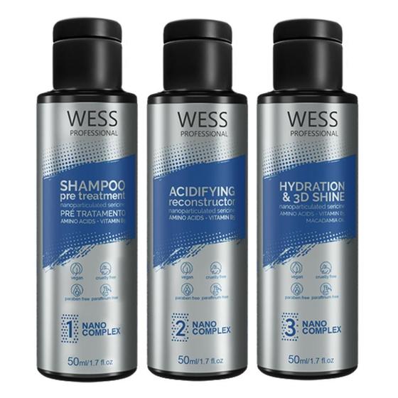 Imagem de Wess Kit Nano Selagem - 3 Passos - 50Ml