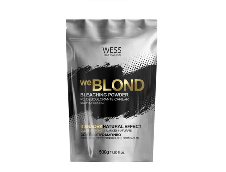 Imagem de Wess We Blond Pó Descolorante 9 tons 500 gr - Produto Vegano